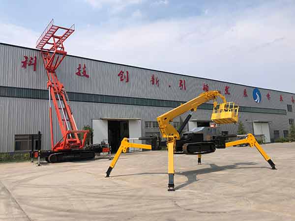 華鷹機械履帶蜘蛛吊鋼絲繩的維護保養