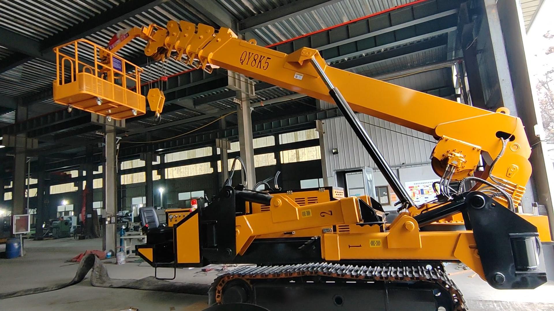 華鷹機械履帶吊造成起重設備失穩的原因